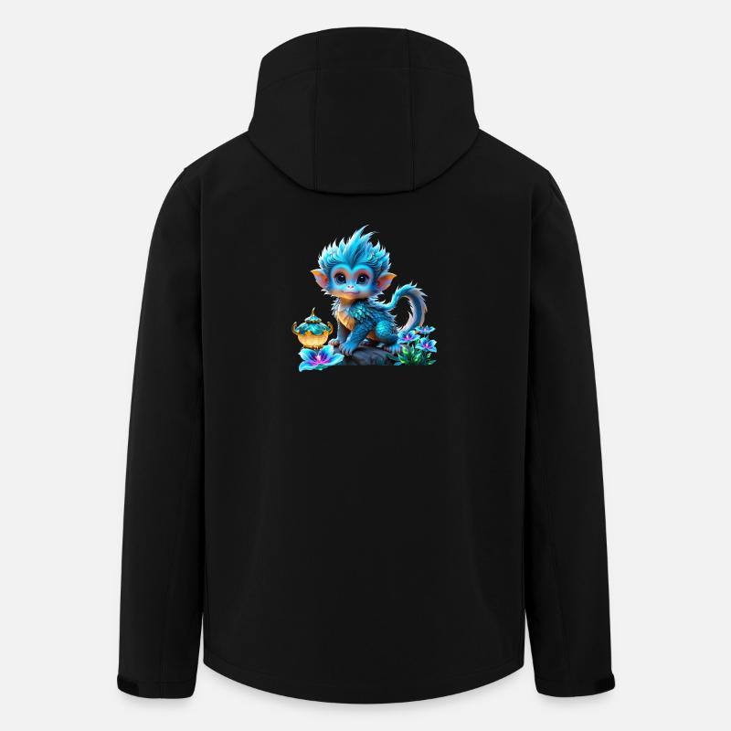 Der niedliche Fantasy Jumpsuit - Recycelte Männer Softshell-Jacke von Stanley/Stella - Schwarz