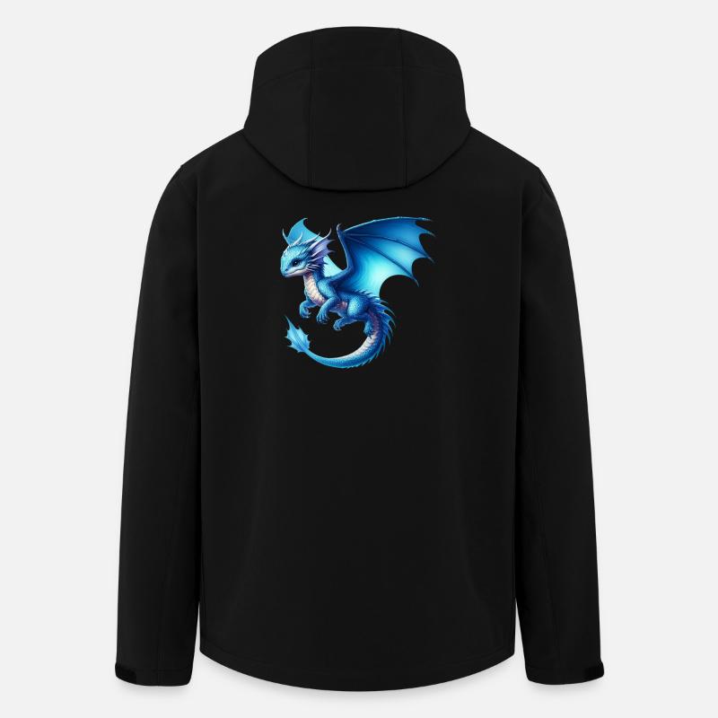 Dragon - Men’s Recycled Softshell Jacket by Stanley/Stella - black