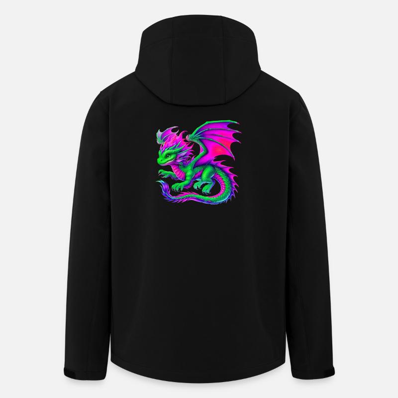 Dragon - Men’s Recycled Softshell Jacket by Stanley/Stella - black