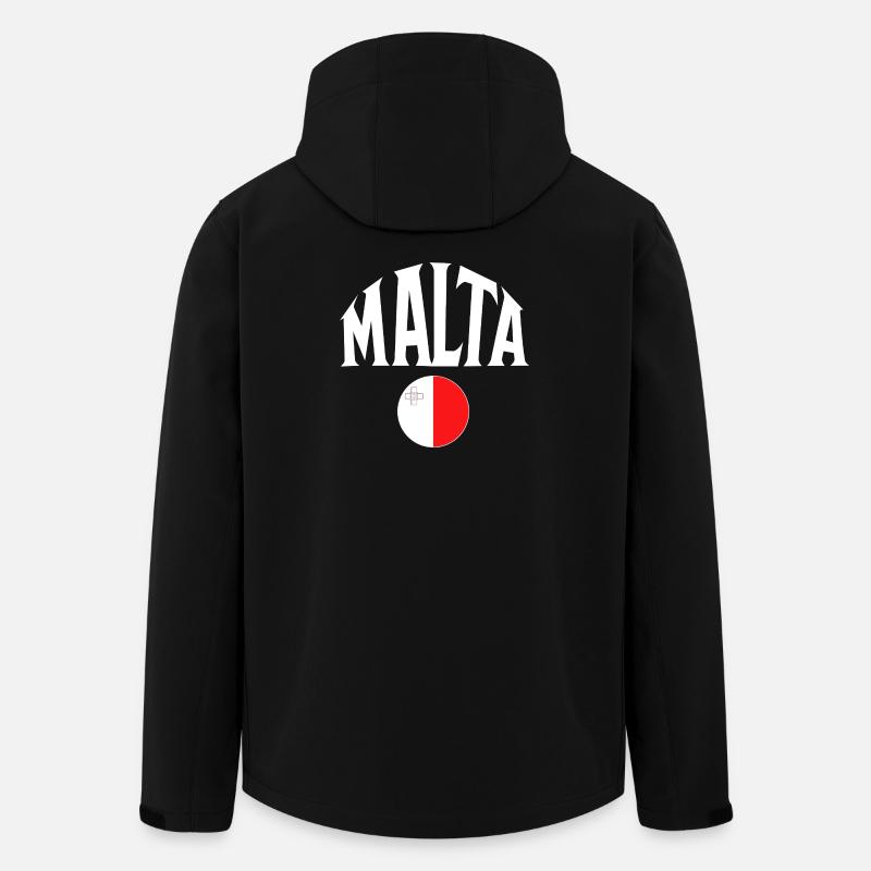 Malta - Men’s Recycled Softshell Jacket by Stanley/Stella - black