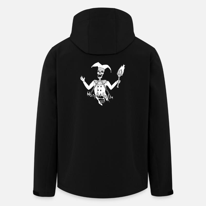 Hööpti - Recycelte Männer Softshell-Jacke von Stanley/Stella - Schwarz