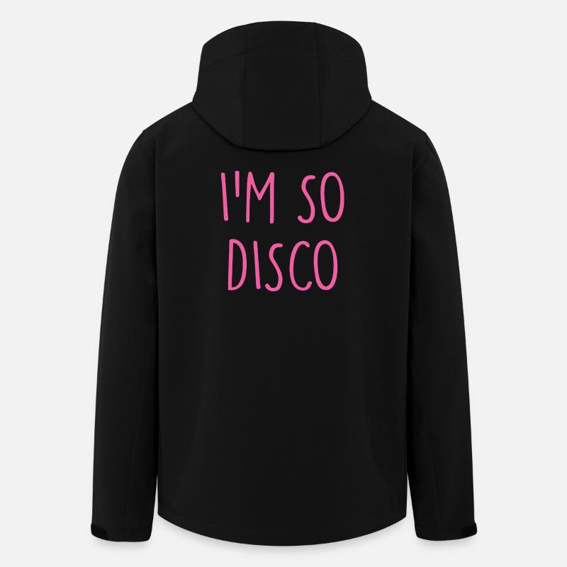 Discothèque - Veste softshell homme en polyester recyclé Stanley/Stella - noir