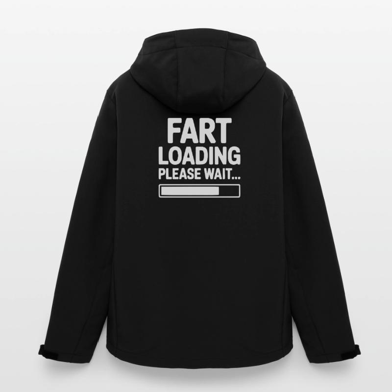 Fart Loading Please Wait... Men’s Recycled Softshell Jacket by Stanley/Stella