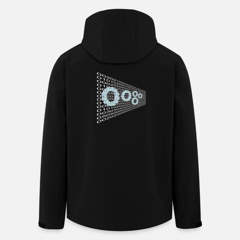 Techniker Technologie - Recycelte Männer Softshell-Jacke von Stanley/Stella - Schwarz