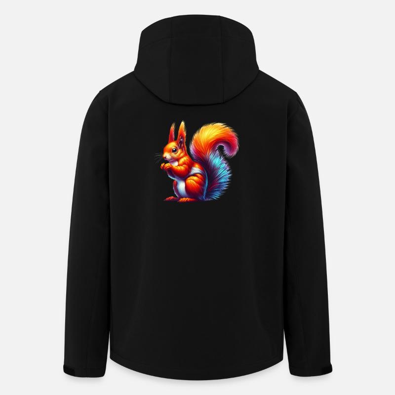 Squirrel - Men’s Recycled Softshell Jacket by Stanley/Stella - black