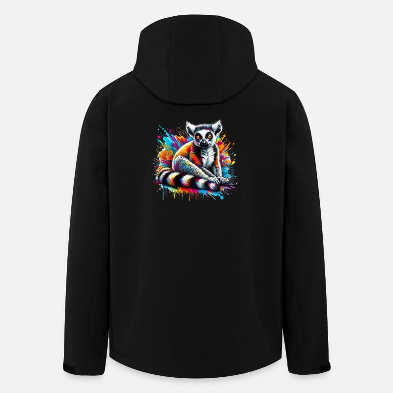 Lemur - Men’s Recycled Softshell Jacket by Stanley/Stella - black