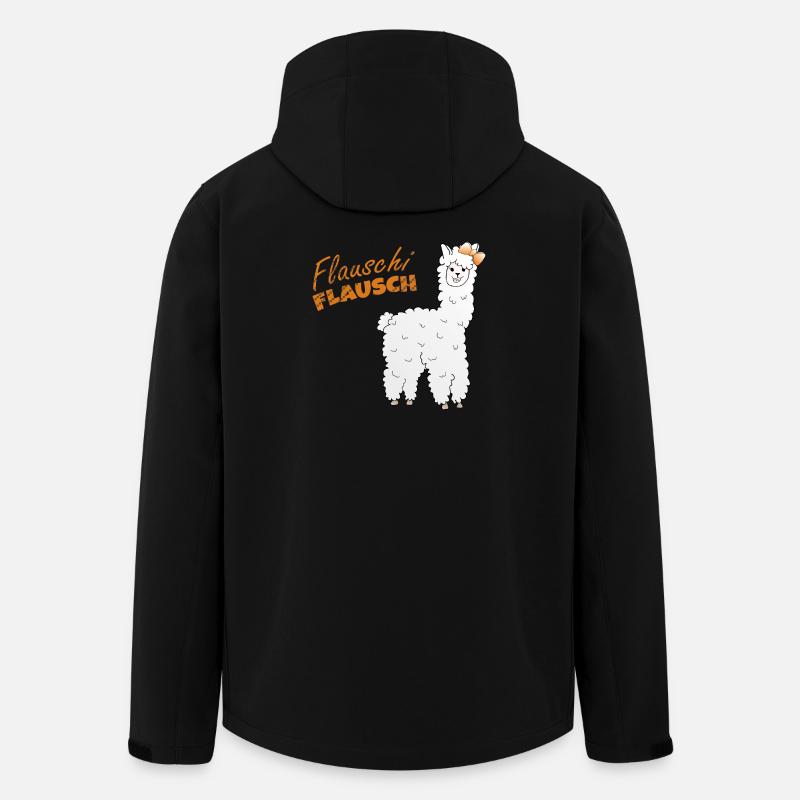 Flauschi-flausch - Recycelte Männer Softshell-Jacke von Stanley/Stella - Schwarz