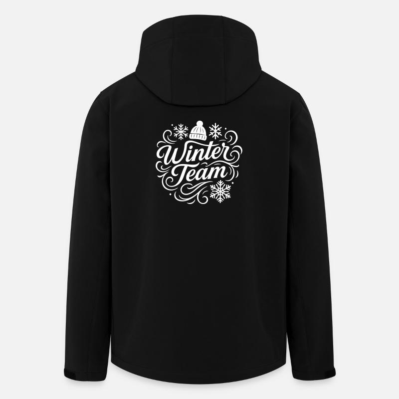 Winter Team - Recycelte Männer Softshell-Jacke von Stanley/Stella - Schwarz