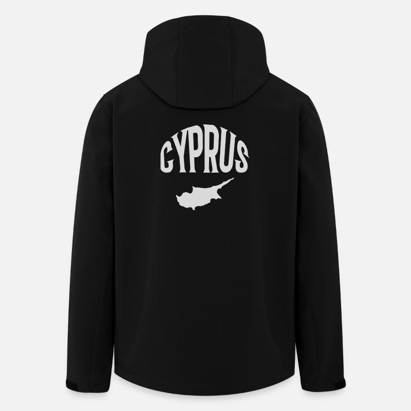 Cyprus - Recycelte Männer Softshell-Jacke von Stanley/Stella - Schwarz
