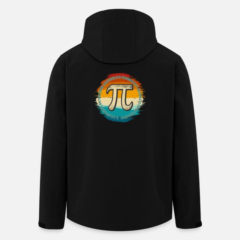 Pi Spectrum Emblem Tee - Men’s Recycled Softshell Jacket by Stanley/Stella - black