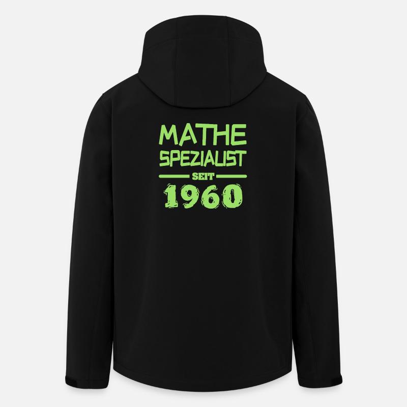 Math 1960 - Veste softshell homme en polyester recyclé Stanley/Stella - noir