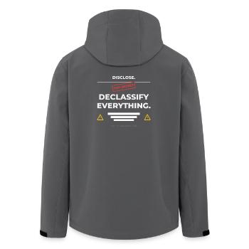DIVULGUER. Déclassifier tout – UAP - Veste softshell homme en polyester recyclé Stanley/Stella - charbon - Dos - AI Model Male 185 light (185cm)