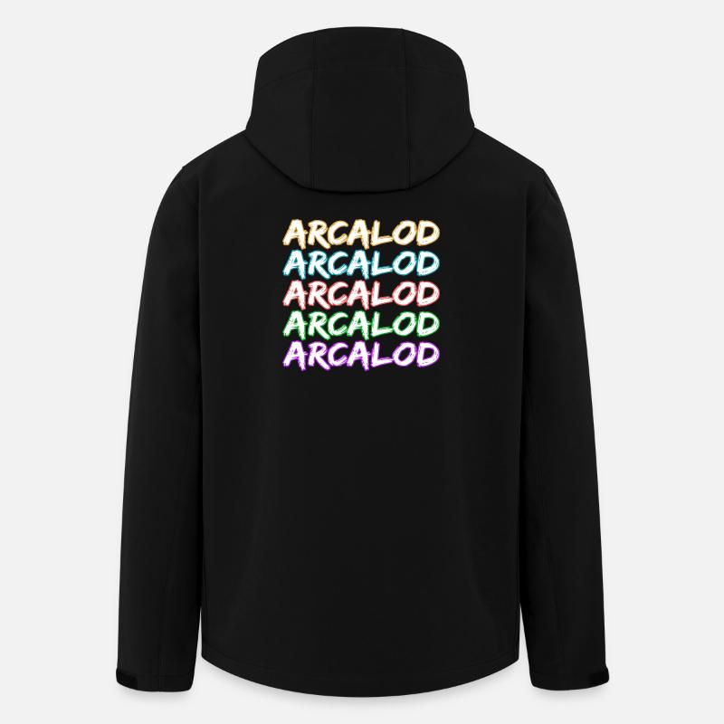 Geschenk für Arcalod - Recycelte Männer Softshell-Jacke von Stanley/Stella - Schwarz