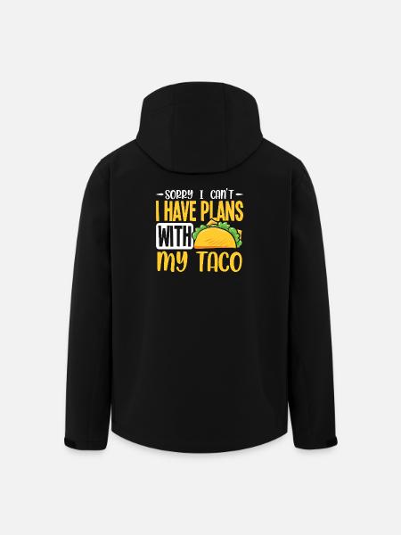Taco About a Party Tacos - Men’s Recycled Softshell Jacket by Stanley/Stella - black