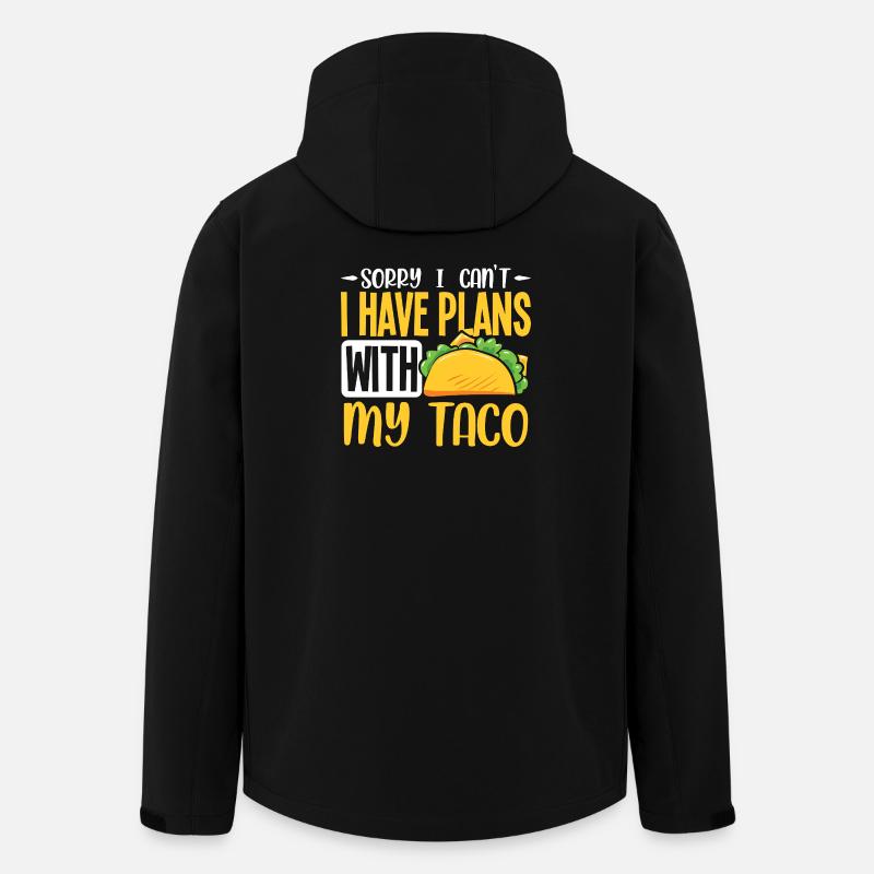Taco About a Party Tacos - Men’s Recycled Softshell Jacket by Stanley/Stella - black
