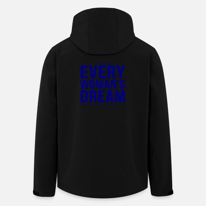 Every Woman`s Dream - Recycelte Männer Softshell-Jacke von Stanley/Stella - Schwarz