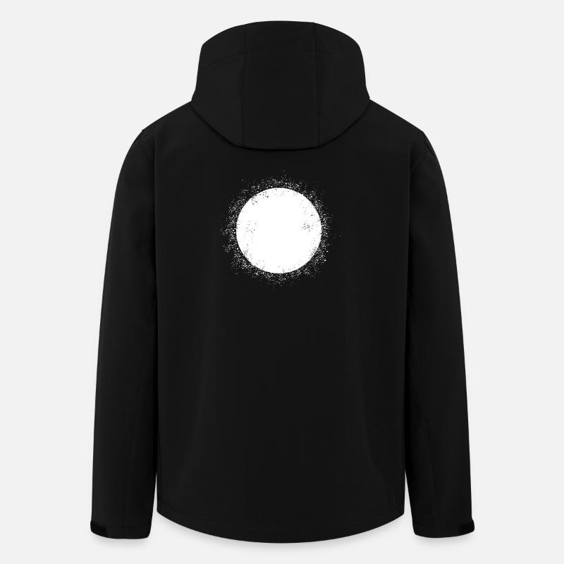Gothic Sun Design - Men’s Recycled Softshell Jacket by Stanley/Stella - black