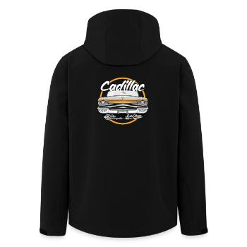 Cadillac - Veste softshell homme en polyester recyclé Stanley/Stella - noir - Dos - AI Model Male 185 light (185cm)