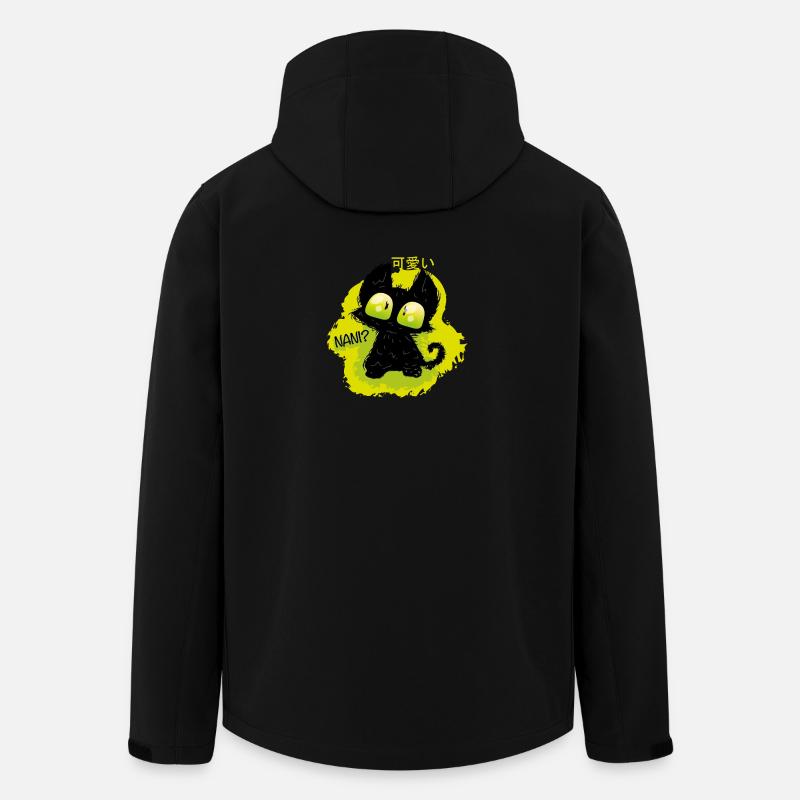 Kuromi - Recycelte Männer Softshell-Jacke von Stanley/Stella - Schwarz