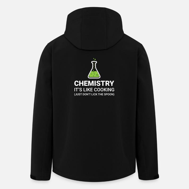Chemistry, it's like cooking - Men’s Recycled Softshell Jacket by Stanley/Stella - black