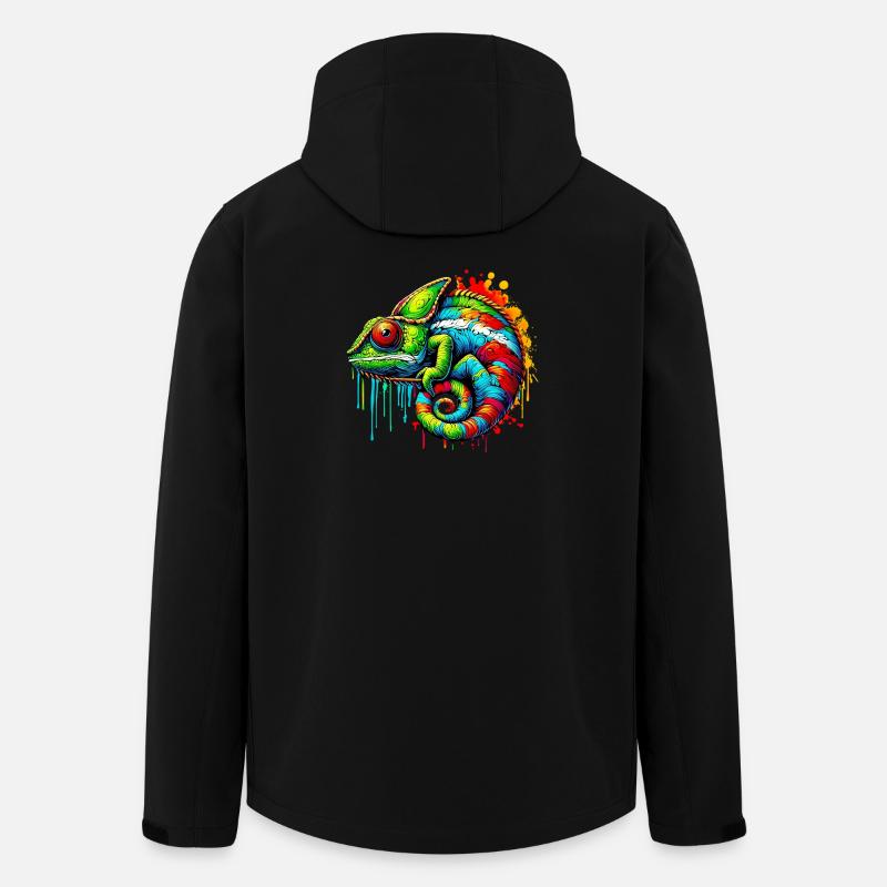 Chameleon - Men’s Recycled Softshell Jacket by Stanley/Stella - black