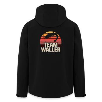 Catfish catfish fishing sport fishing team catfish - Men’s Recycled Softshell Jacket by Stanley/Stella - black - Back - AI Model Male 185 light (185cm)