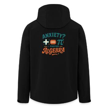 Algèbre au lieu de la peur - Veste softshell homme en polyester recyclé Stanley/Stella - noir - Dos - AI Model Male 185 light (185cm)