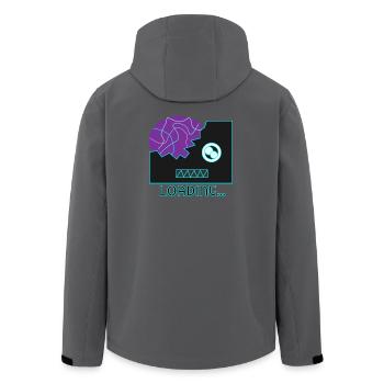 Cyberpunk Robot Neon - Veste softshell homme en polyester recyclé Stanley/Stella - noir - Dos - AI Model Male 185 light (185cm)