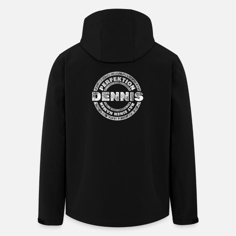 Perfekt Dennis - Recycelte Männer Softshell-Jacke von Stanley/Stella - Schwarz