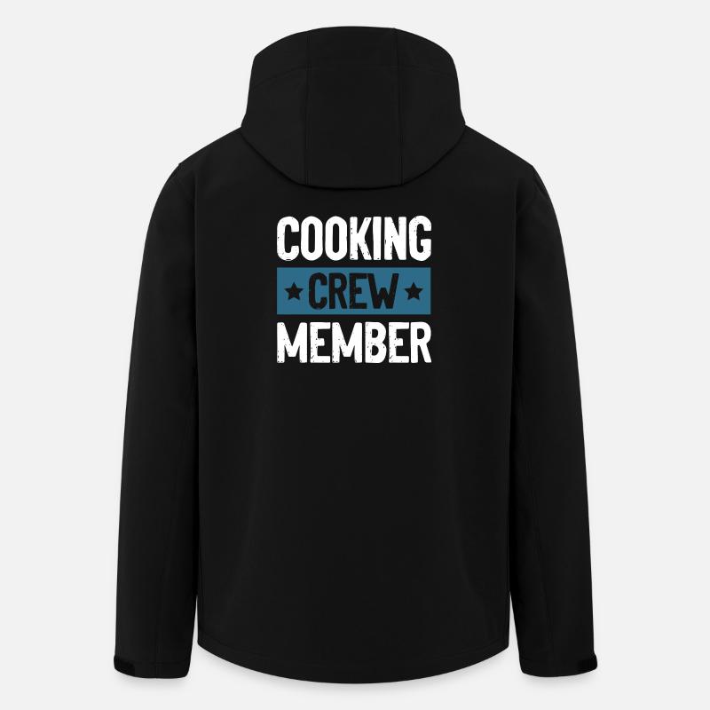 Cooking Crew - Recycelte Männer Softshell-Jacke von Stanley/Stella - Schwarz