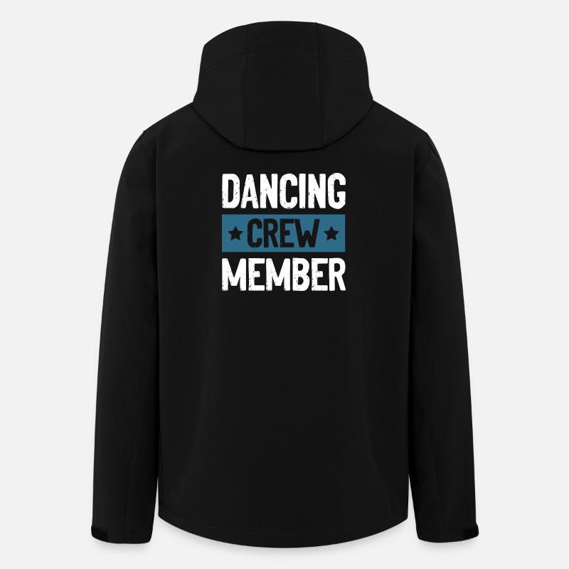 Équipe de danse - Veste softshell homme en polyester recyclé Stanley/Stella - noir