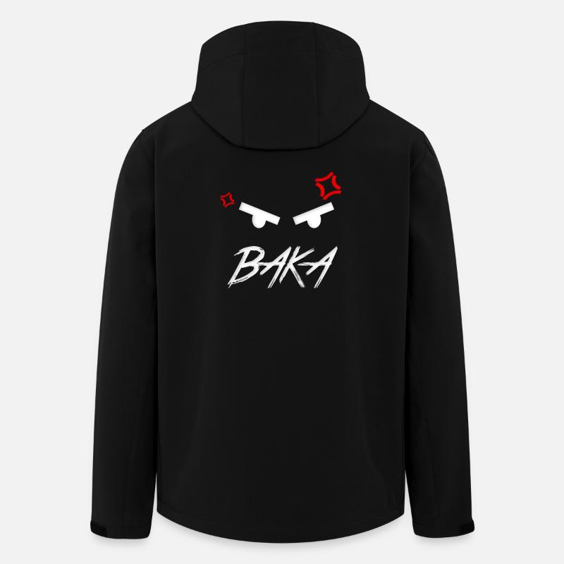 Baka Anime Expression - Men’s Recycled Softshell Jacket by Stanley/Stella - black