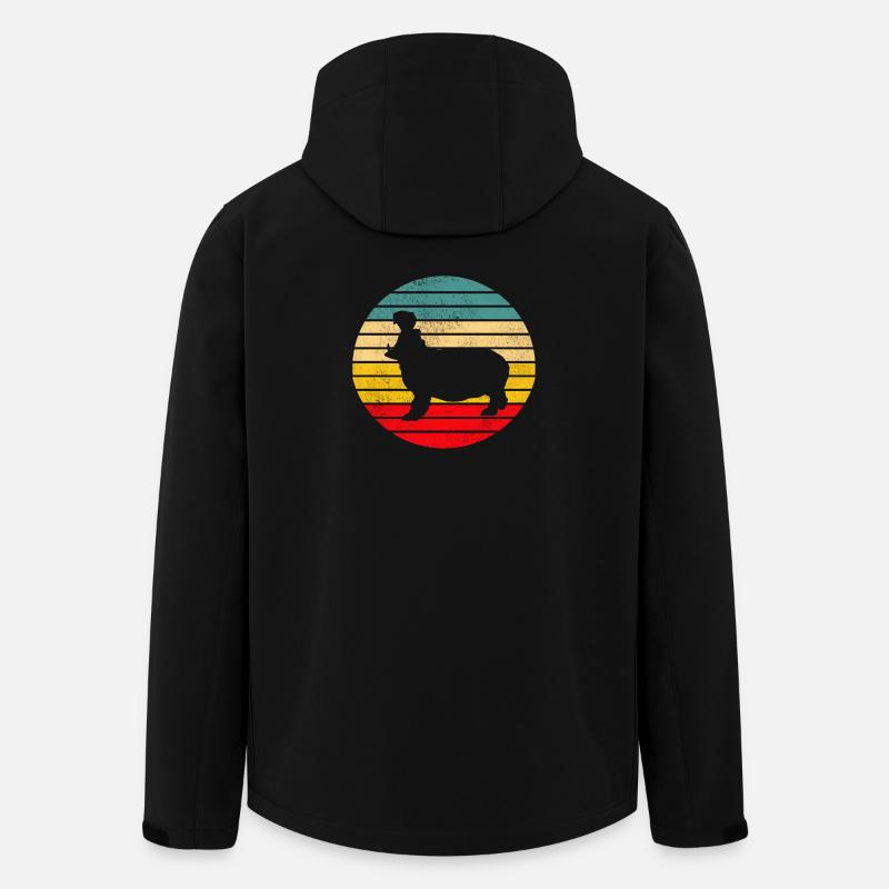 Hippopotames hippopotame hippopotame - Veste softshell homme en polyester recyclé Stanley/Stella - noir