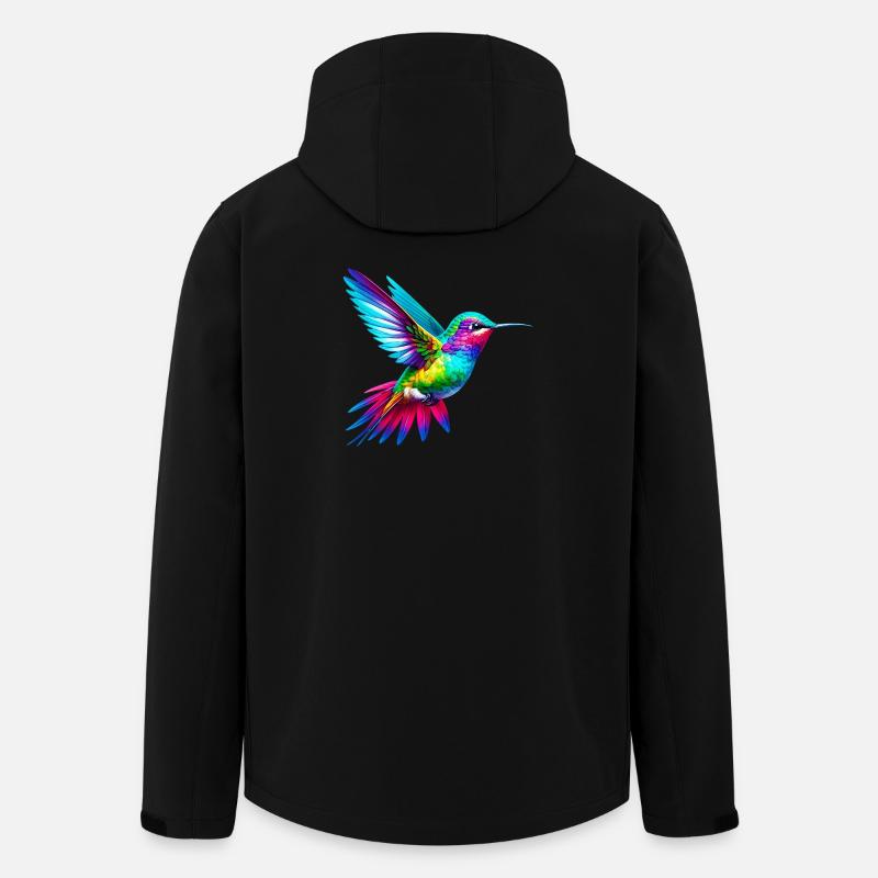 Colibri - Veste softshell homme en polyester recyclé Stanley/Stella - noir