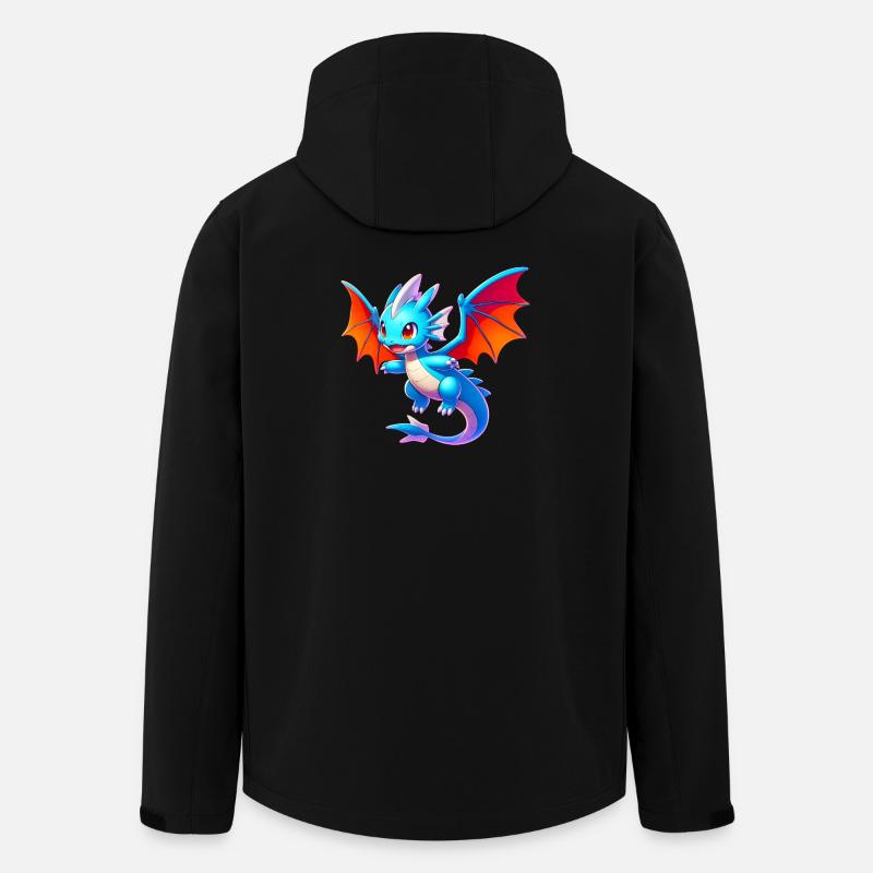 Dragon - Men’s Recycled Softshell Jacket by Stanley/Stella - black