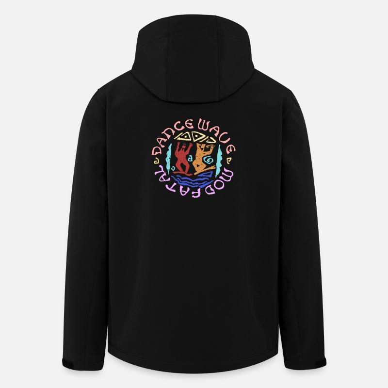 SHARKY OLDHOUSE dance wave mod fatal - Recycelte Männer Softshell-Jacke von Stanley/Stella - Schwarz
