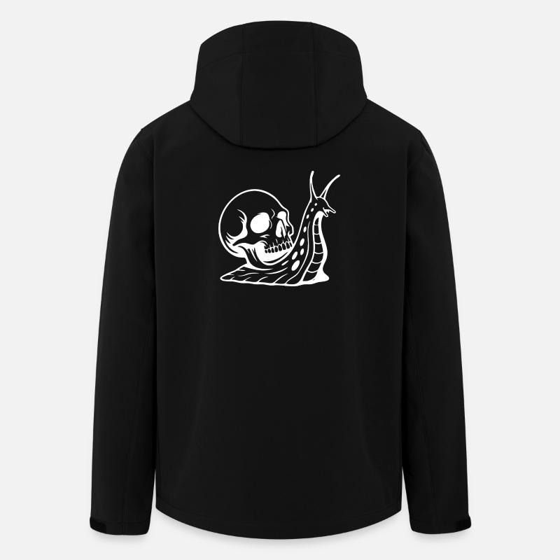 Gothic Totenschädel mit Schlangen-Design - Recycelte Männer Softshell-Jacke von Stanley/Stella - Schwarz