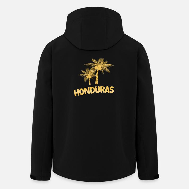 Geschenk für Honduras - Recycelte Männer Softshell-Jacke von Stanley/Stella - Schwarz