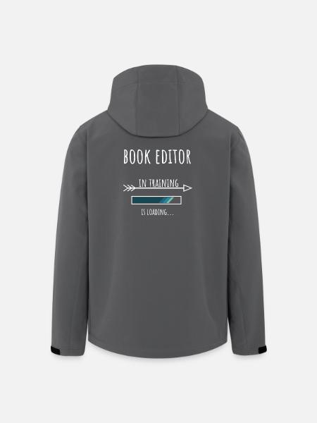 Bogredaktør Gaveprofession Uddannelse Bogredaktør - Stanley/Stella herre softshelljakke i genanvendt polyester - sort
