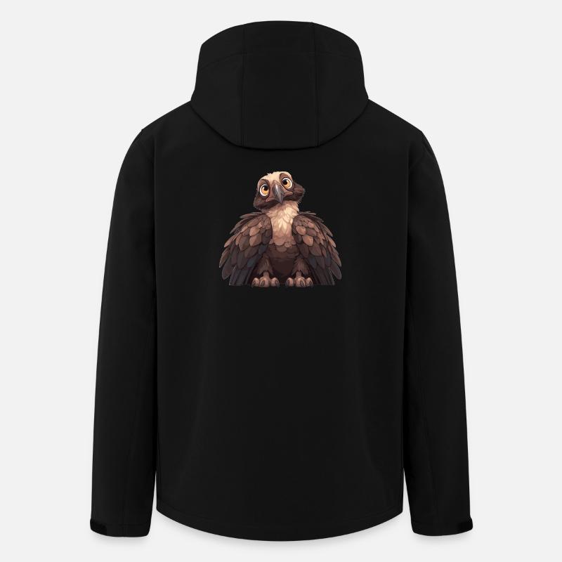 Vulture - Men’s Recycled Softshell Jacket by Stanley/Stella - black