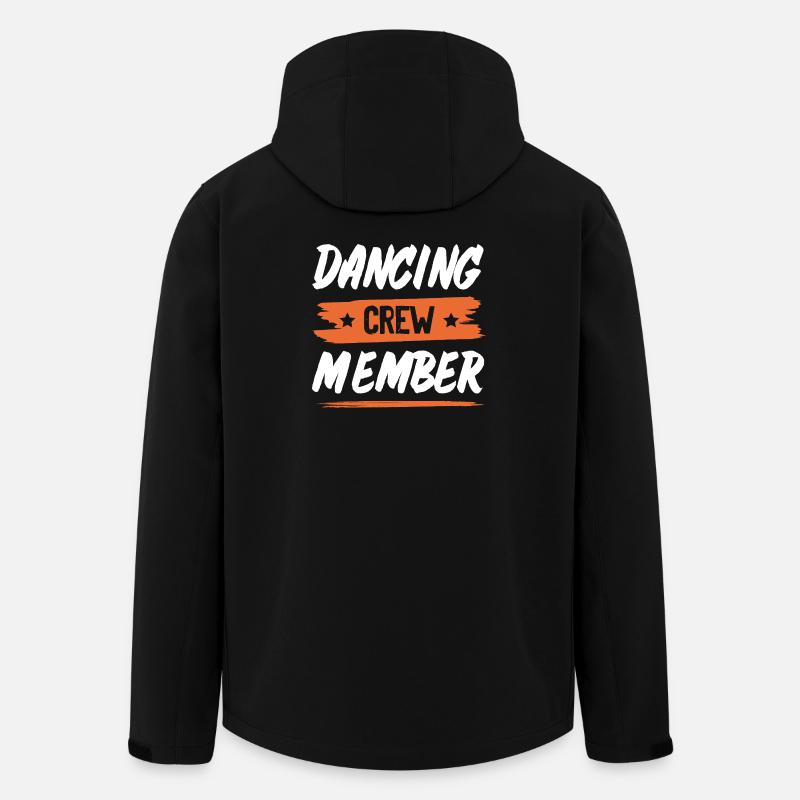 Dancing Crew - Recycelte Männer Softshell-Jacke von Stanley/Stella - Schwarz