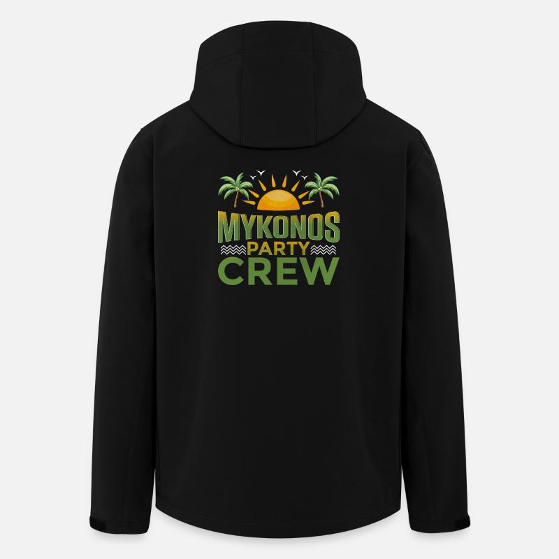 Mexiko Party Crew - Recycelte Männer Softshell-Jacke von Stanley/Stella - Schwarz