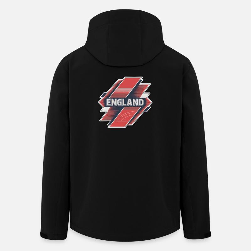Angleterre - Veste softshell homme en polyester recyclé Stanley/Stella - noir