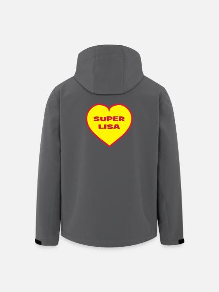 Super Lisa - Men’s Recycled Softshell Jacket by Stanley/Stella - black