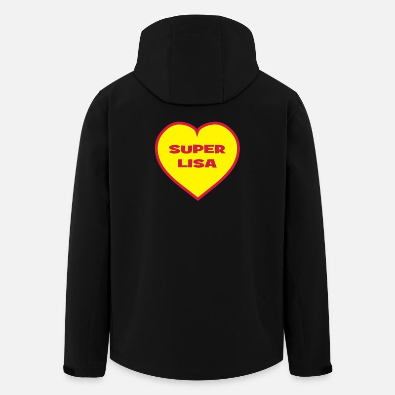 Super-Lisa - Recycelte Männer Softshell-Jacke von Stanley/Stella - Schwarz