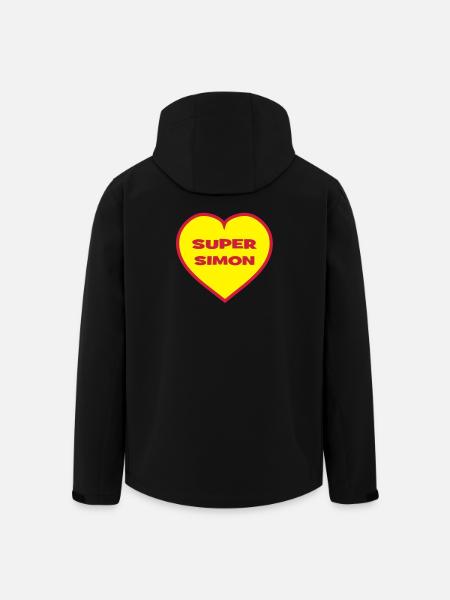 Super Simon - Veste softshell homme en polyester recyclé Stanley/Stella - noir