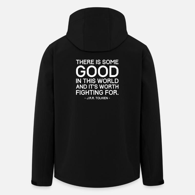 There is some good (dark) - Men’s Recycled Softshell Jacket by Stanley/Stella - black