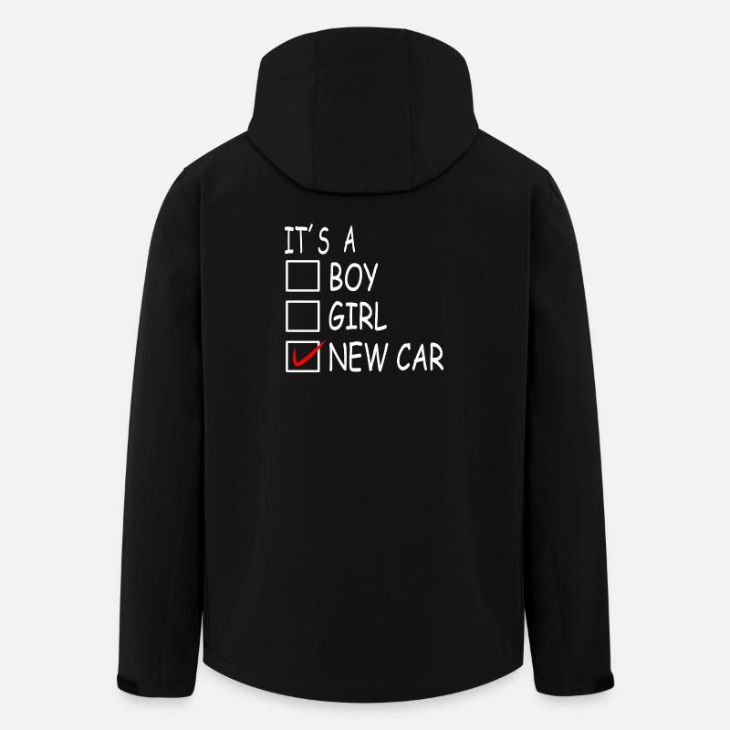 New car - Men’s Recycled Softshell Jacket by Stanley/Stella - black