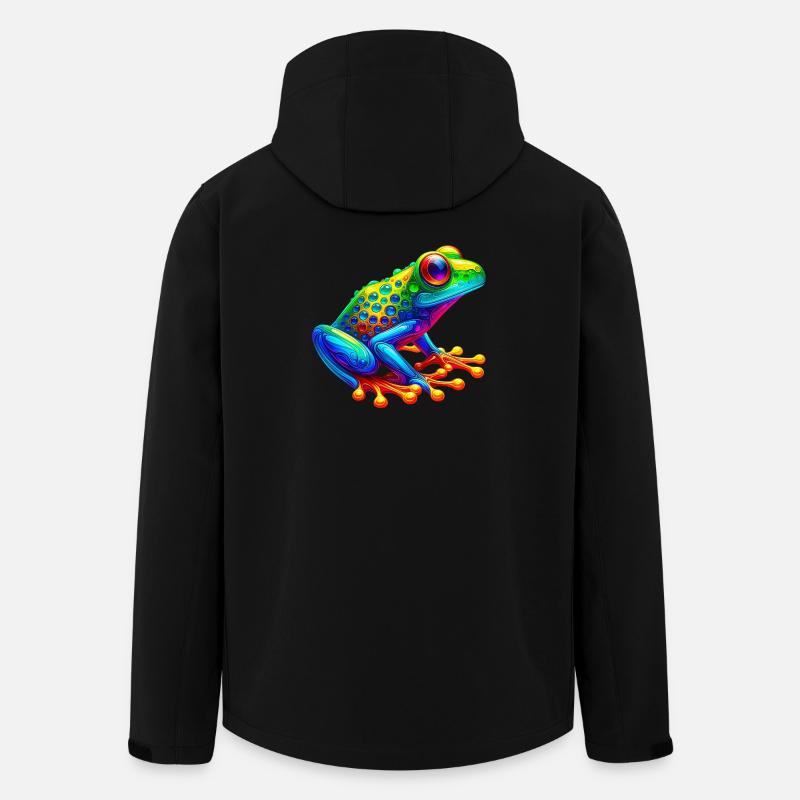 Frog - Men’s Recycled Softshell Jacket by Stanley/Stella - black