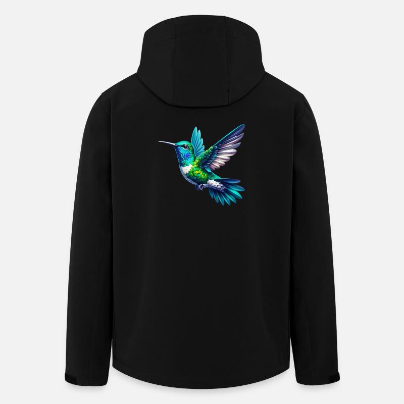 Colibri - Veste softshell homme en polyester recyclé Stanley/Stella - noir